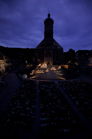 In Schwäbisch Hall gehen wir ins Theater